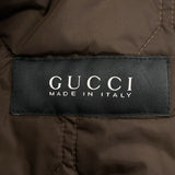 Gucci, Navy, Size 48, Quilted Jacket, Nylon, 48, Navy