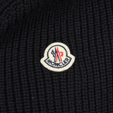 Moncler Härejackett aus Nylon & Woll – Marineblo – Gréisst L – Gebraucht, Zoustand B