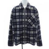 Moncler 20912F00019, Navy Check, XL, Jacket, 89B55, XL, Navy Check