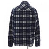 Moncler 20912F00019, Navy Check, XL, Jacket, 89B55, XL, Navy Check