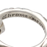 Chrome Hearts, Silver, 3.0cm x 6.0cm, Chrome Hearts Jewelry Eyewear Loop Heart Scroll Necklace Pendant Top Charm, SV925 Silver, 3.0cm x 6.0cm, Silver