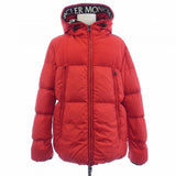 Moncler MONTCLAR Men's Down Jacket – Red – Size 5 – Used B Condition