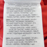 Moncler MONTCLAR Men's Down Jacket – Red – Size 5 – Used B Condition