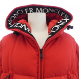 Moncler MONTCLAR Men's Down Jacket – Red – Size 5 – Used B Condition