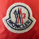 Moncler MONTCLAR Men's Down Jacket – Red – Size 5 – Used B Condition