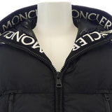 Moncler MONTCLA Men's Down Jacket – Black – Size 1 – Used B Condition – Slight Stains