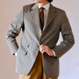 Gucci, Khaki Gray, Size 50, Casual Jacket, Cotton, 50, Khaki Gray