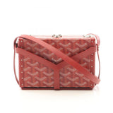 Goyard Minodiere Kofferschëllertäsch, beschichte Canvas, Schëllertäsch fir Dammen - Gebraucht