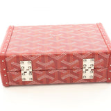 Goyard Minodiere Kofferschëllertäsch, beschichte Canvas, Schëllertäsch fir Dammen - Gebraucht