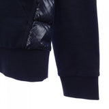Moncler 20918428000 Men's Down Jacket – Navy Blue – Size S – Used B Condition – Left Sleeve & Cuff Stains