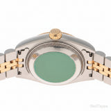 ROLEX Datejust Watch 【205】 69173G Stainless Steel/Yellow Gold Silver - Engraved Automatic Champagne N10PD Dial Ladies' Watch [Used]