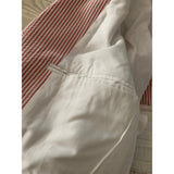 Moncler GAMME BLEU GIACCA, Red and Blue, Size 3, Men's Tailored Jacket, Size 3, Red and Blue
