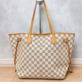 LOUIS VUITTON Damier Azur N41361 Neverfull MM - Pre-Owned