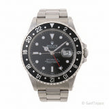 ROLEX GMT-Master I Black/Black Watch 16700 Stainless Steel Automatic Men's Watch [Used]