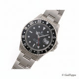 ROLEX GMT-Master I Black/Black Watch 16700 Stainless Steel Automatic Men's Watch [Used]