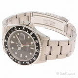 ROLEX GMT-Master I Black/Black Watch 16700 Stainless Steel Automatic Men's Watch [Used]