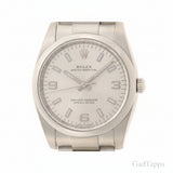 ROLEX Oyster Perpetual 114200 Watch, Stainless Steel, Silver Dial, Automatic Movement - Pre-Owned