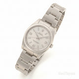 ROLEX Oyster Perpetual 114200 Watch, Stainless Steel, Silver Dial, Automatic Movement - Pre-Owned
