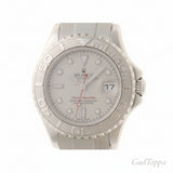 ROLEX Yachtmaster Rolesium Watch 169622, Platinum/Stainless Steel, Gray, Automatic, Ladies - Pre-Owned