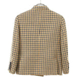 Gucci, Beige, Size 38, Houndstooth Square Double-Breasted Jacket, Wool, 38, Beige