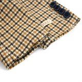 Gucci, Beige, Size 38, Houndstooth Square Double-Breasted Jacket, Wool, 38, Beige