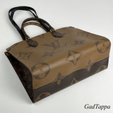 Louis Vuitton OnTheGo MM-toteväska för damer, begagnad