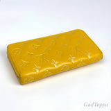 Louis Vuitton Zippy Ginkgo Yellow  Long Wallet for Women Used