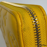 Louis Vuitton Zippy Ginkgo Yellow  Long Wallet for Women Used