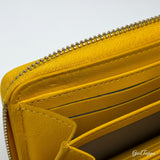 Louis Vuitton Zippy Ginkgo Yellow  Long Wallet for Women Used