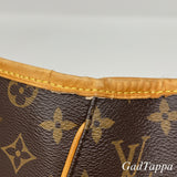 Louis Vuitton Galliera PM-axelväska för damer, begagnad