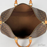 Louis Vuitton Keepall 55 Boston-Täsch fir Dammen, gebraucht