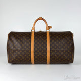 Louis Vuitton Keepall Bandoulière 60 Boston Bag, Women's Used