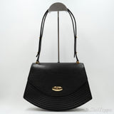LOUIS VUITTON Epi Tilsit Vintage Shoulder Bag, Black Leather, Gold Hardware, Women's, M52492 - Pre-Owned