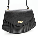 LOUIS VUITTON Epi Tilsit Vintage Shoulder Bag, Black Leather, Gold Hardware, Women's, M52492 - Pre-Owned