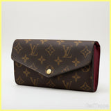 Louis Vuitton Portefeuille Sarah Monogram Fuchsia A310 - Pre-owned