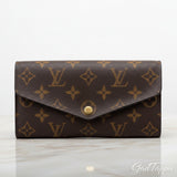 Louis Vuitton Portefeuille Sarah Monogram Fuchsia A310 - Pre-owned