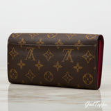 Louis Vuitton Portefeuille Sarah Monogram Fuchsia A310 - Pre-owned