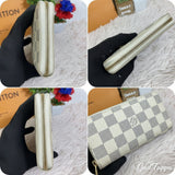 Louis Vuitton Damier Azur Zippy Wallet Long Wallet - Pre-owned