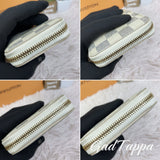 Louis Vuitton Damier Azur Zippy Wallet Long Wallet - Pre-owned
