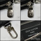 Louis Vuitton Damier Graphite 3D Trio Messenger Coin Case - Pre-owned