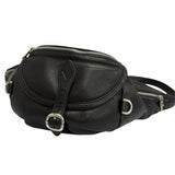 Chrome Hearts, Black, Large, SNAT PACK Dagger Zip Gunslinger Waist Bag / Body Bag, Leather/SV925, Large, Black
