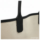 Goyard Saint Louis PM Tote Bag, Herringbone Pattern, Pouch, Black (go19239gg) - Pre-owned