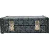 Goyard Minodiere Trunk Shoulder Bag, Gray Coated Canvas, Women's Shoulder Bag - Pre-owned