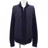 Moncler 20919444700 Men's Jacket – Navy Blue – Size XL – Used B Condition – Right Sleeve Snag