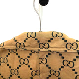 Gucci, Size 44, GG Pattern Vintage Jacket, Cotton Blend, 44