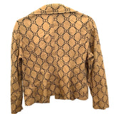 Gucci, Size 44, GG Pattern Vintage Jacket, Cotton Blend, 44