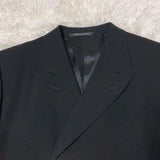 Gucci, Black, IT48 (Men's M), Double-Breasted Tailored Jacket, 100% Wool, IT48, Black
