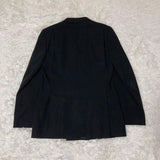 Gucci, Black, IT48 (Men's M), Double-Breasted Tailored Jacket, 100% Wool, IT48, Black