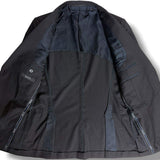 Gucci, Black, Size 46, GG Pattern Lined Hopsack Tailored Jacket, 46, Black