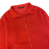 Louis Vuitton, Red, Size S, LV Monogram Zip Jacket, S, Red